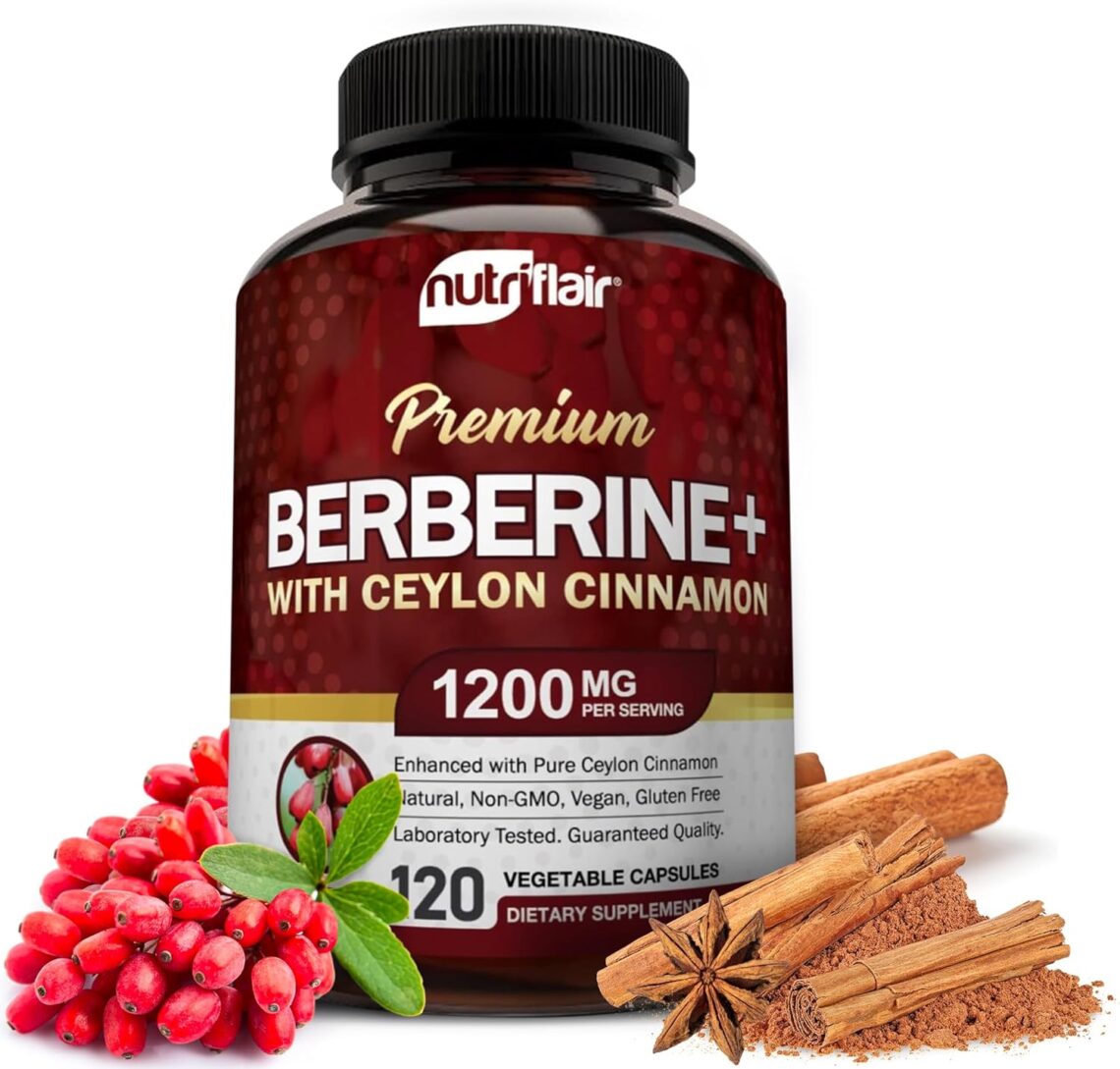 Boost Your Health with NutriFlair's Premium Berberine HCL: A Review