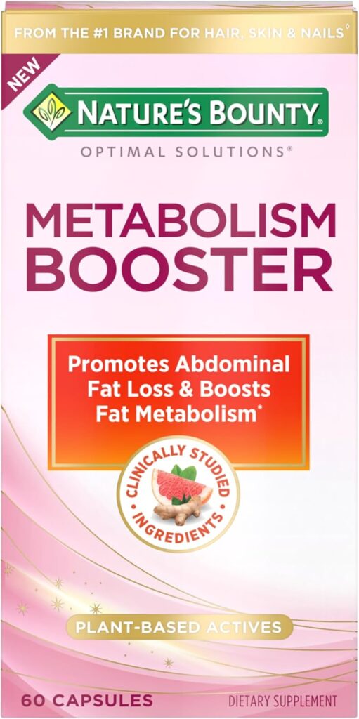 Enhance Your Weight Loss Journey with Nature’s Bounty Metabolism Booster!