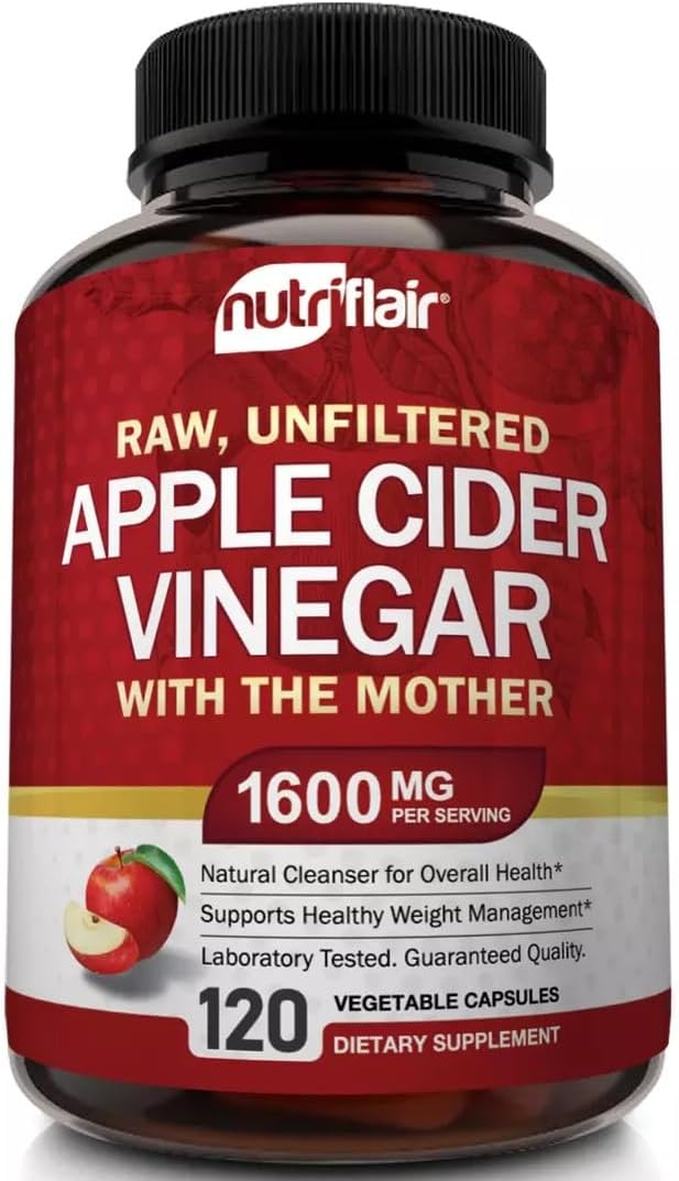 Transform Your Health: Review of Apple Cider Vinegar Capsules for Weight Loss & Wellness