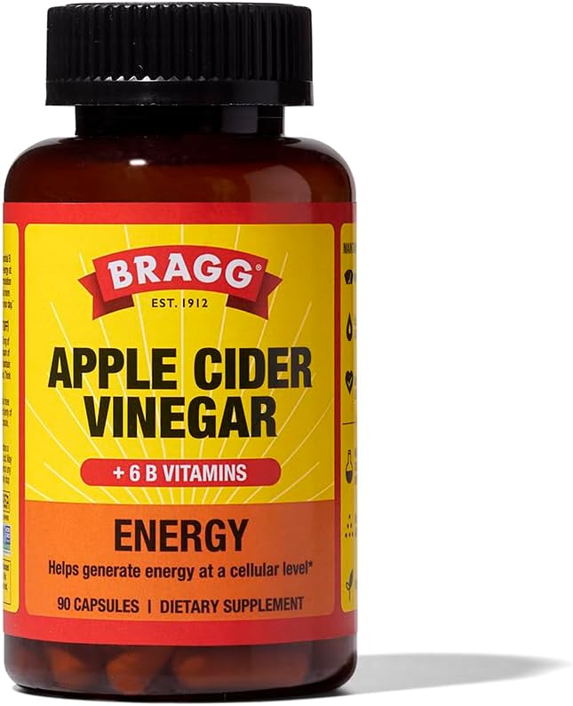 Boost Your Energy Naturally: Bragg Energy Apple Cider Vinegar Capsules Review