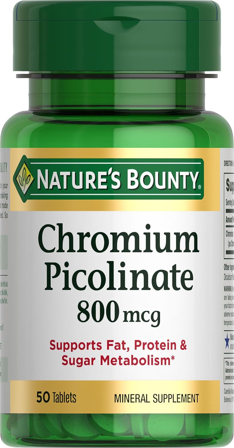 Boost Your Metabolism: Review of Nature's Bounty Chromium Picolinate