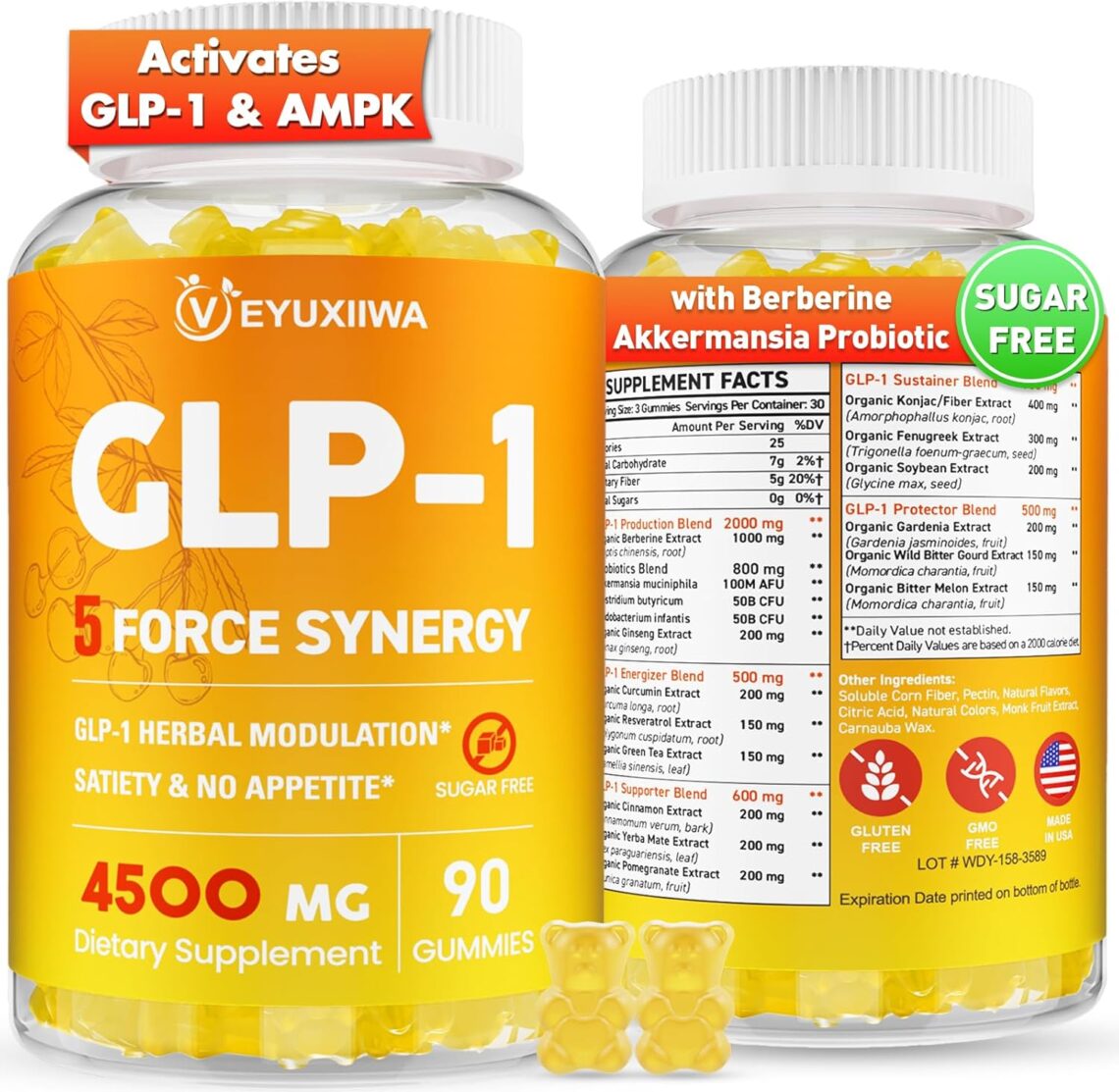 Boost Your Wellness: Discover the Power of GLP-1 Berberine Probiotic Gummies!
