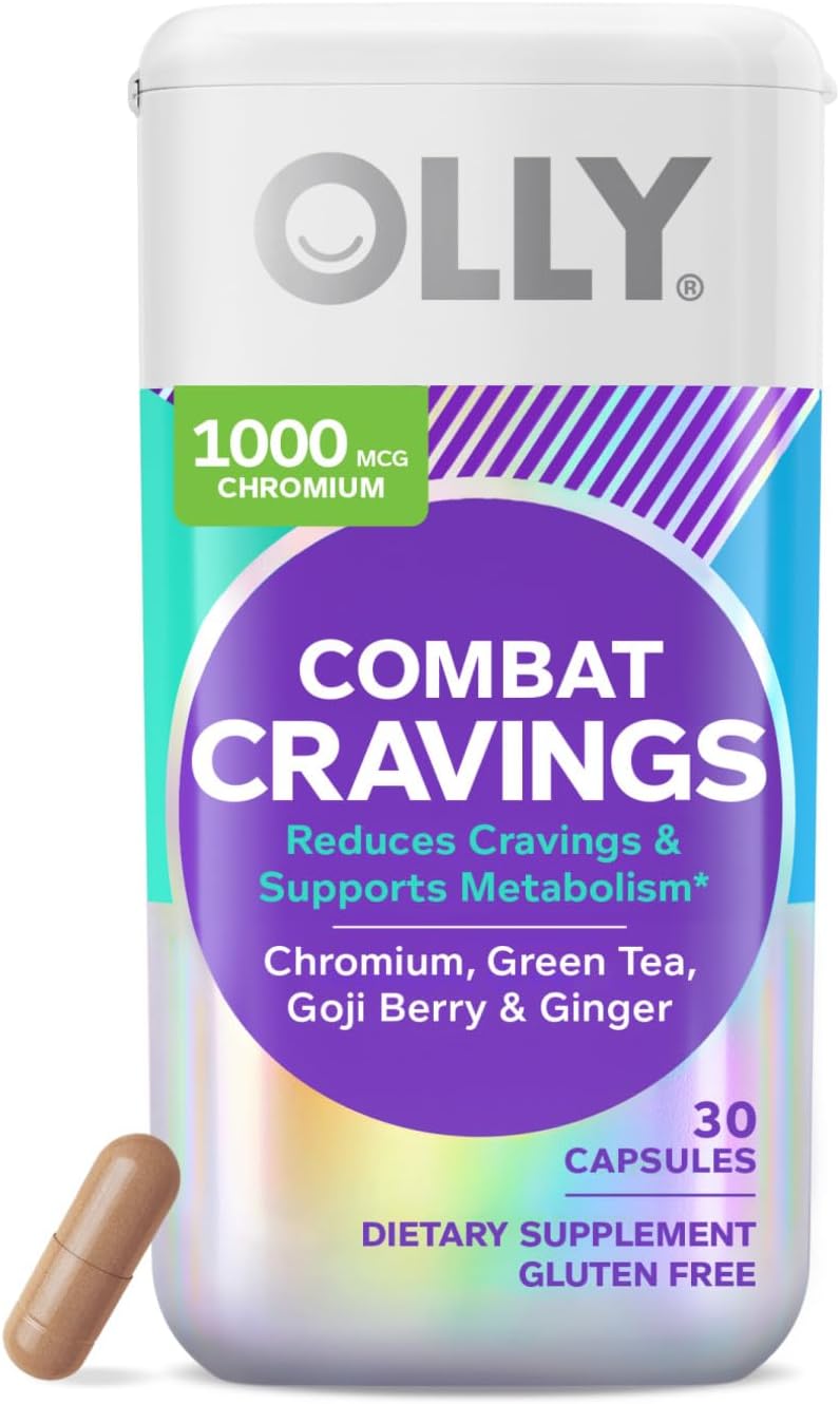 Conquer Cravings: A Review of OLLY Combat Cravings Supplement for Metabolism & Energy Boost