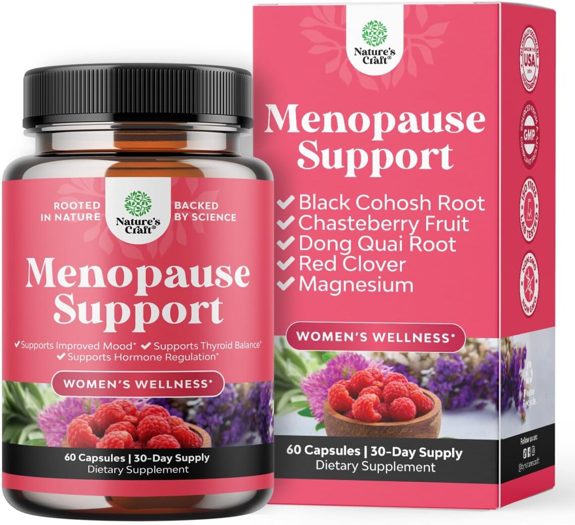 Embrace Harmony: The Ultimate Herbal Menopause Supplement for Women