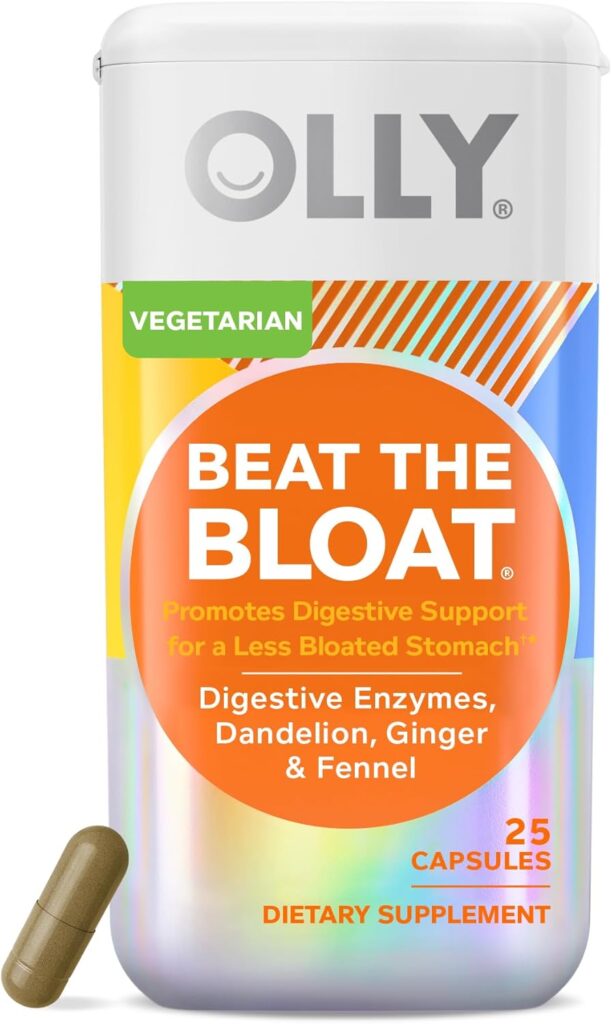 Relieve Bloating with OLLY Beat The Bloat: A Must-Try Digestive Support Supplement