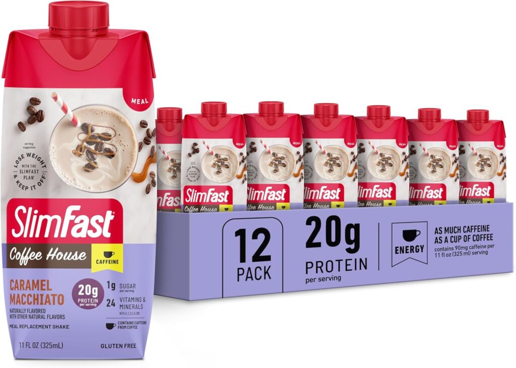 Revitalize Your Day: SlimFast Caramel Macchiato Protein Shakes Reviewed!