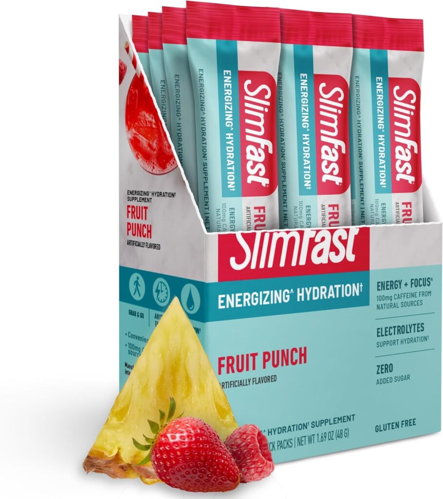 Revitalize Your Fasting: SlimFast Fruit Punch Electrolyte Packets Review