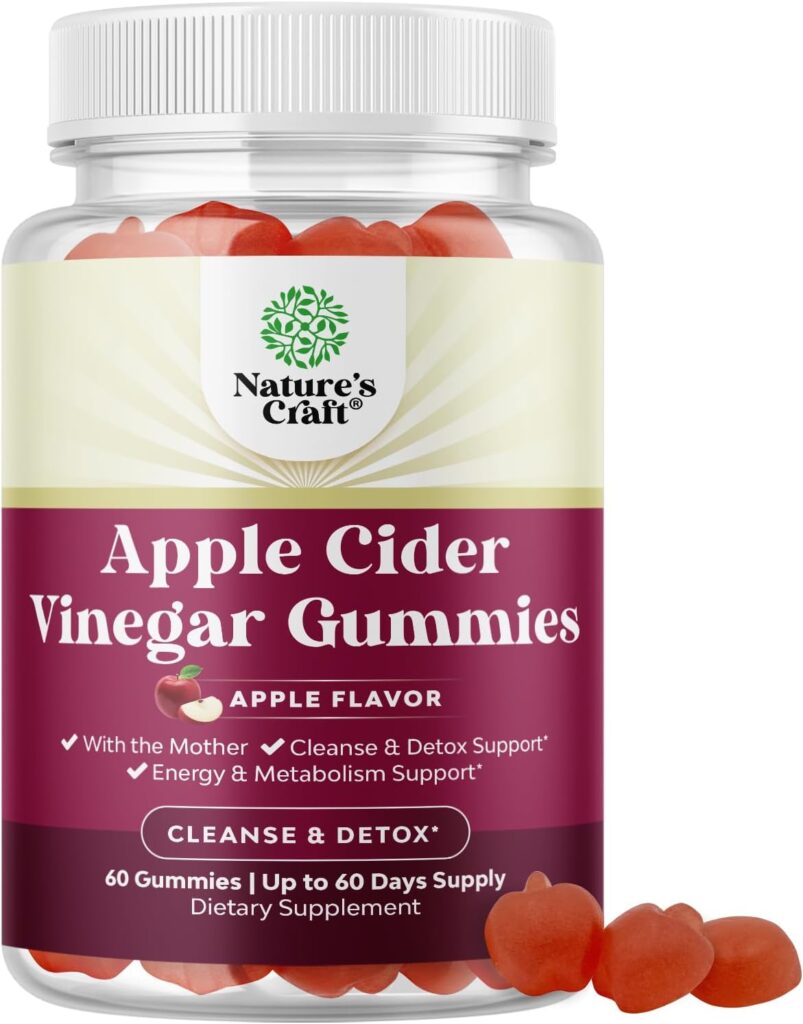 Revitalize Your Health: Apple Cider Vinegar Gummies for Detox and Weight Loss!
