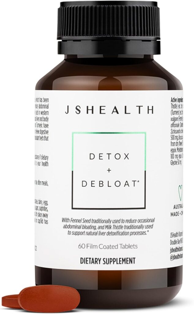 Revitalize Your Health: JSHealth Vitamins Detox and Debloat Liver Health Formula Review