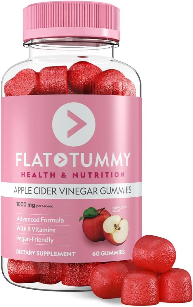 Revitalize Your Health with Flat Tummy Apple Cider Vinegar Gummies: A Tasty Path to Gut Wellness!