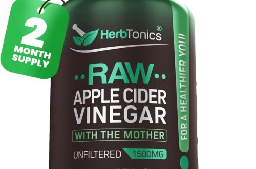 Revitalize Your Wellness: Herbtonics Raw Apple Cider Vinegar Capsules Review