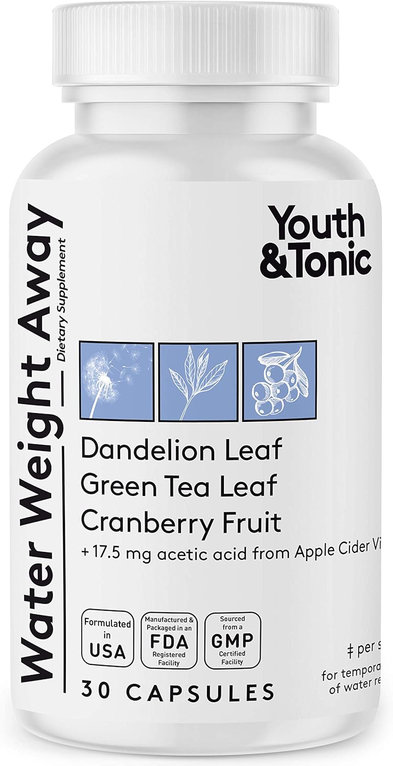 Shed Bloat Naturally: Youth & Tonic Water Weight Away Pills Review