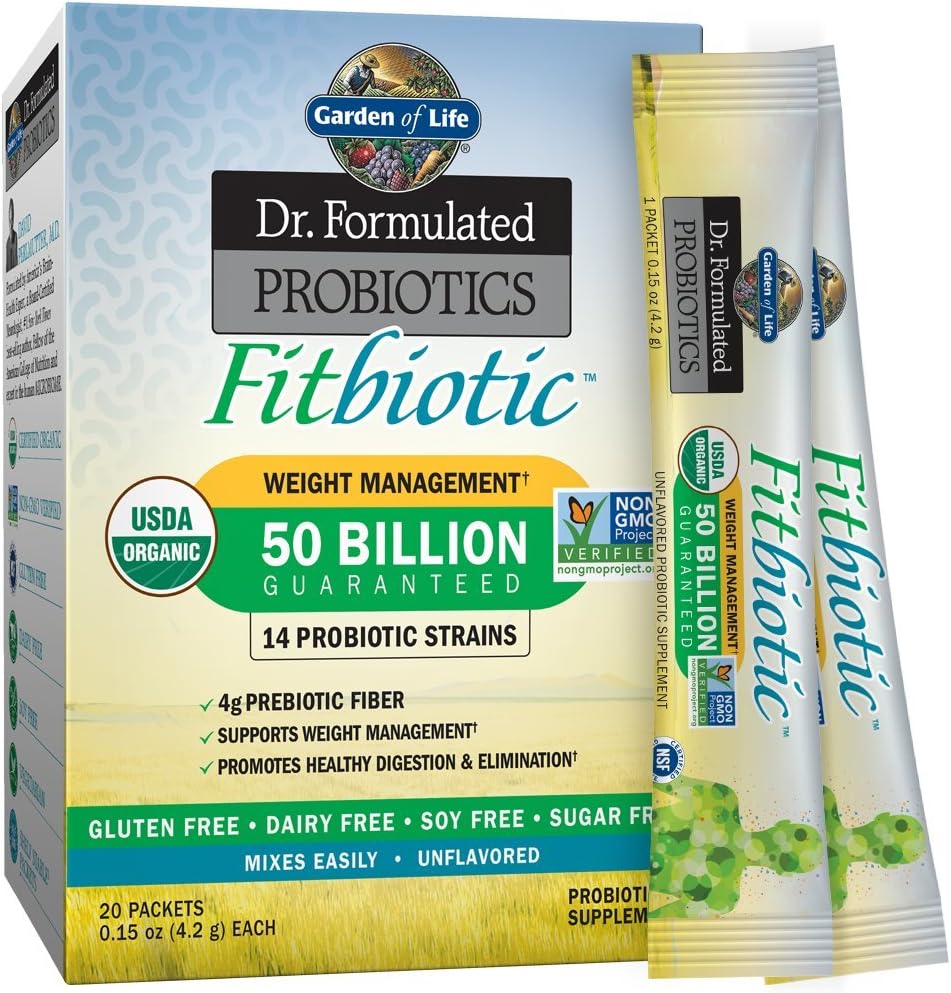 Transform Your Gut Health: Review of Garden of Life Fitbiotic Probiotics for Weight Management