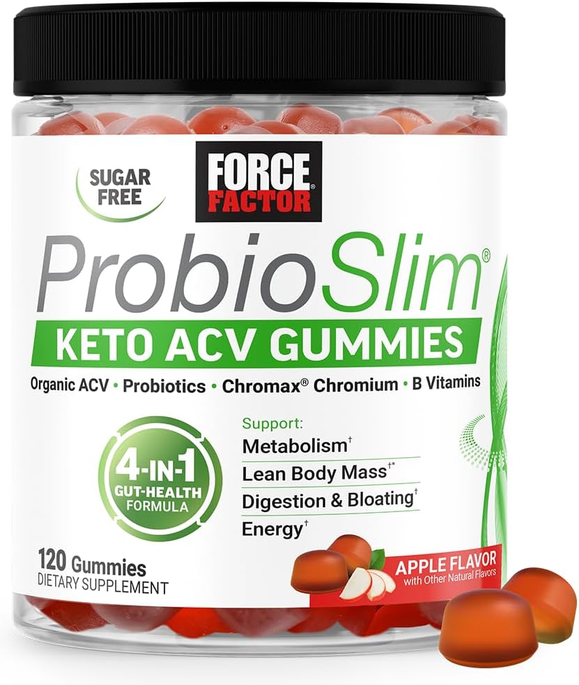 Transform Your Health: Force Factor ProbioSlim Keto ACV Gummies Review