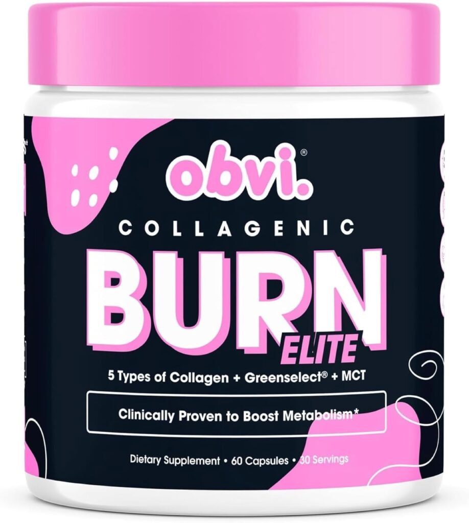 Unleash Energy and Beauty with Obvi Burn Elite: Your Metabolism Booster!