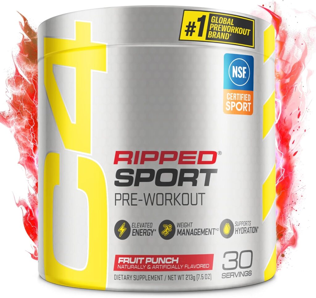 Unleash Your Workout Potential: C4 Ripped Sport Pre Workout Review!