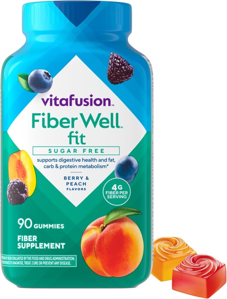 Unlock Digestive Health with Vitafusion Fiber Well Fit Gummies: A Delicious Review!