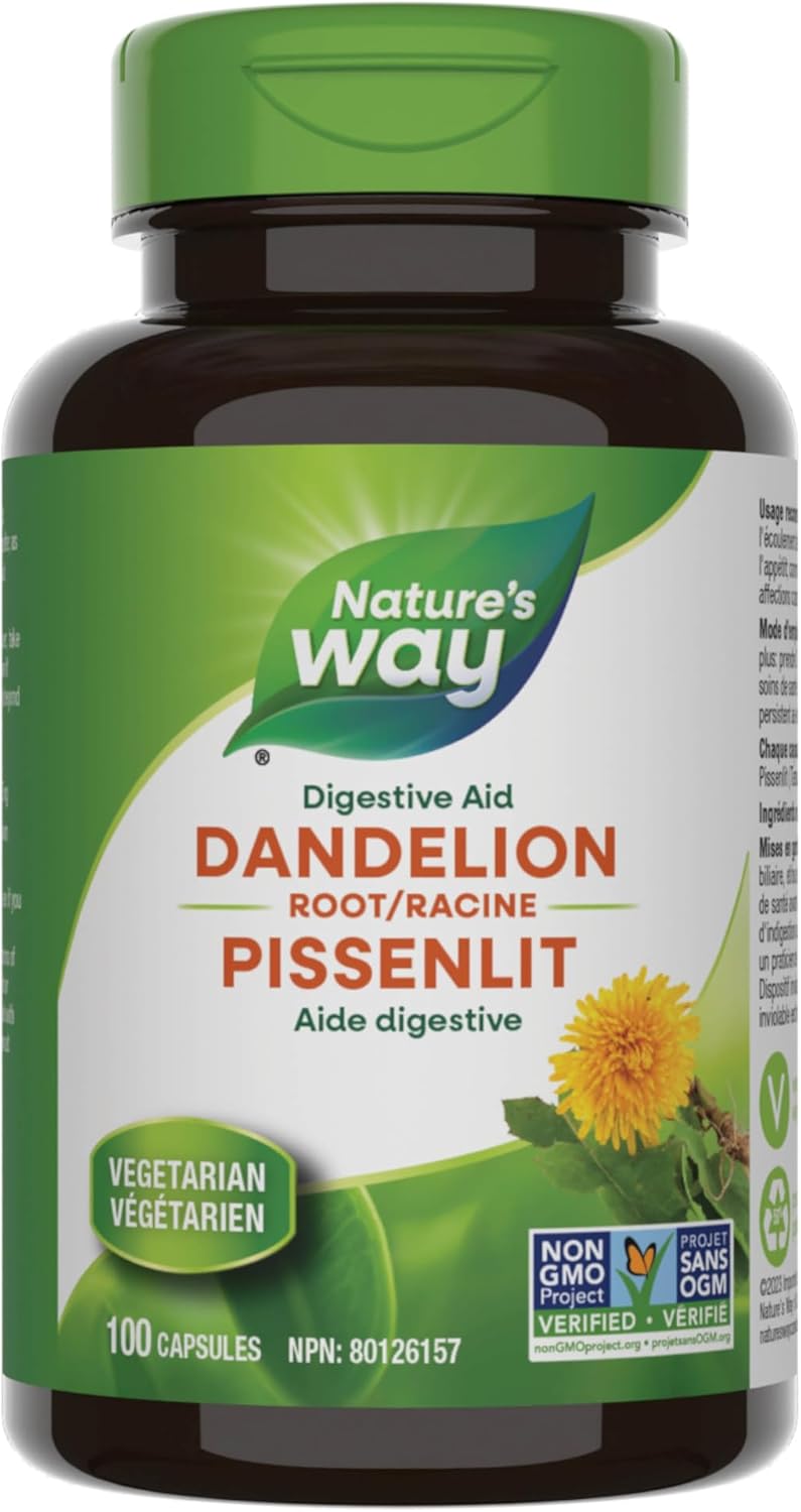 Unlock Digestive Relief with Nature's Way Dandelion Root: A Vegan Herbal Solution!