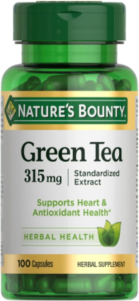 Unlock Heart Health: A Review of Nature's Bounty Green Tea Pills