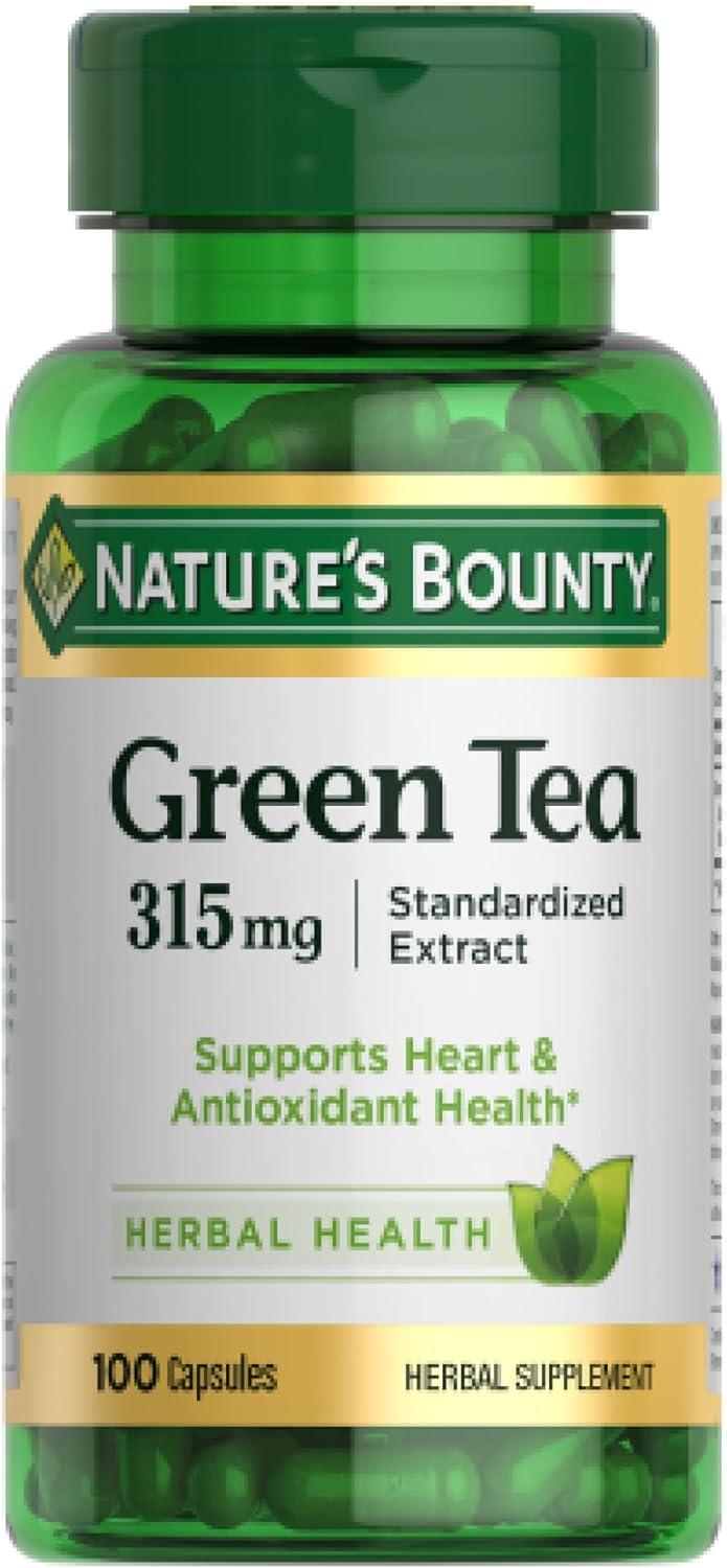 Unlock Heart Health: A Review of Nature's Bounty Green Tea Pills