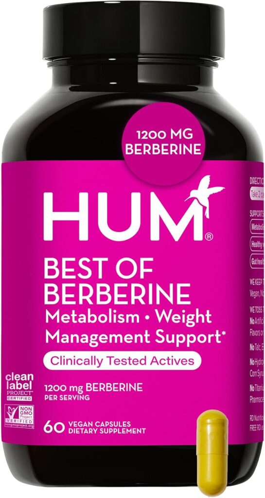 Unlock Metabolic Wellness: Discover the Power of HUM Best of Berberine Supplement!