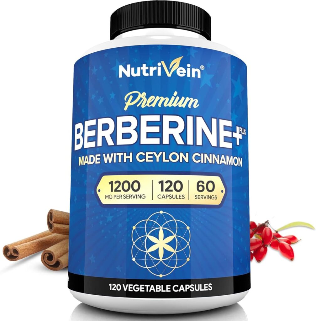 Unlock the Power of Nutrivein: Premium Berberine HCL for Defenses and Metabolism!