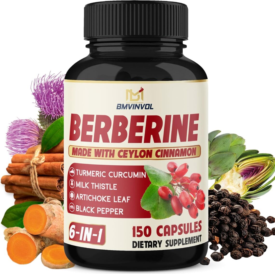 Unlock Wellness: Berberine with Ceylon Cinnamon & More - A Top Supplement Reviewed!