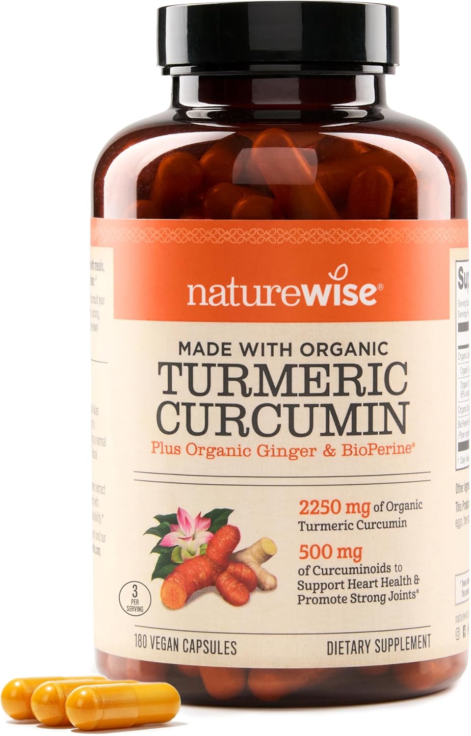 Unlock Wellness: NatureWise Curcumin Turmeric for Joint & Immune Support