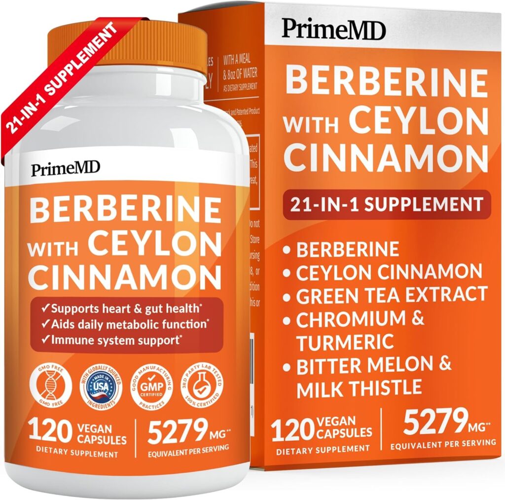 Unlock Your Health: 21-in-1 Berberine Supplement Review for Energy & Metabolism