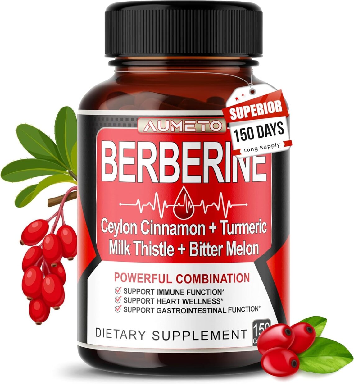 Unlock Your Health: A Review of Berberine Supplement with Ceylon Cinnamon and More!