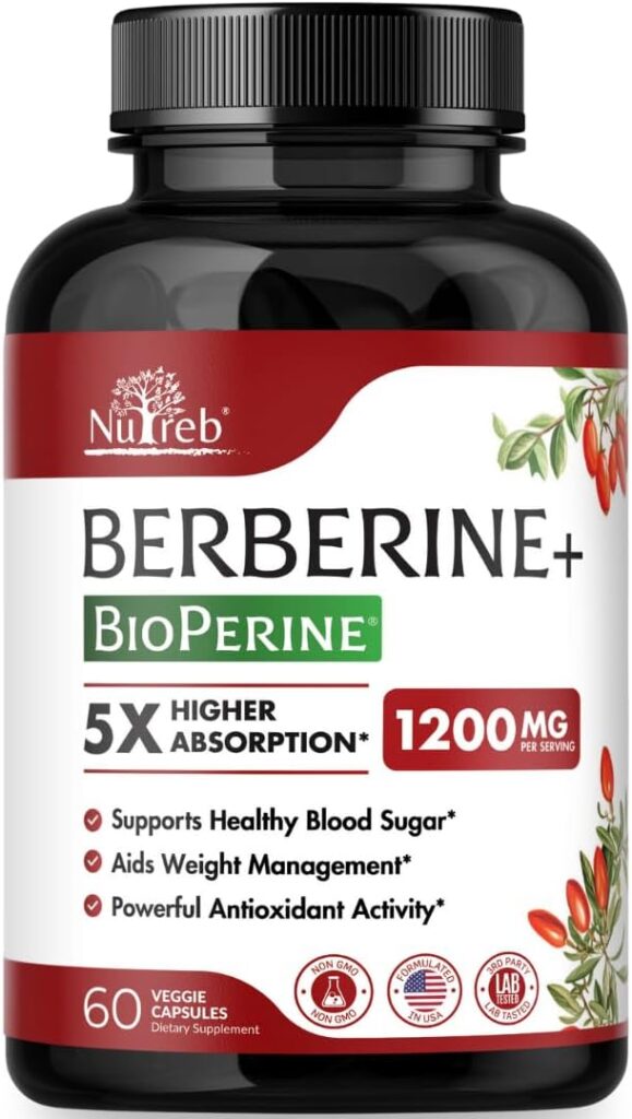 Unlock Your Health: The Power of 1200mg Berberine Supplement for Weight Management & Immunity
