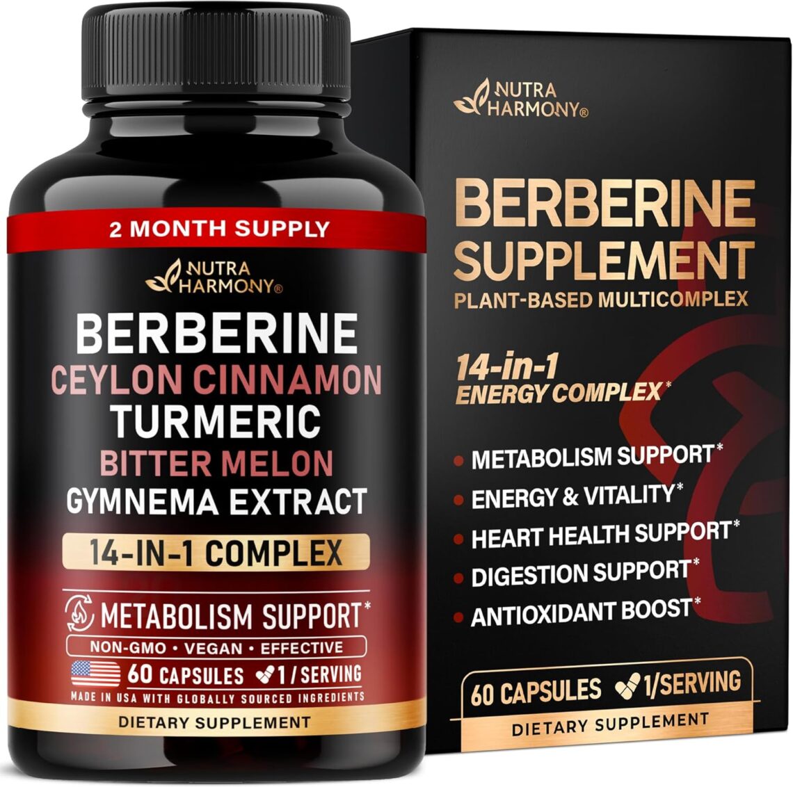 Unlock Your Health: The Ultimate 14-in-1 Vegan Supplement for Heart and Metabolism Support!
