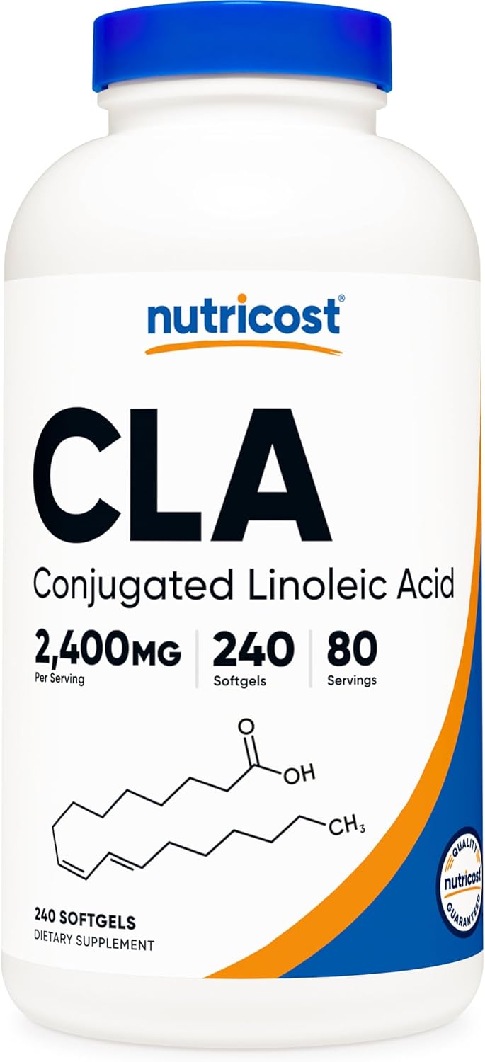 Unlock Your Weight Management Goals with Nutricost CLA: A Review of 240 Softgels